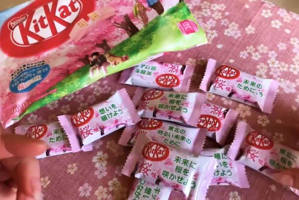 how many varieties of kitkat in japan