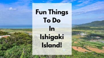 qué hacer en la isla de Ishigaki