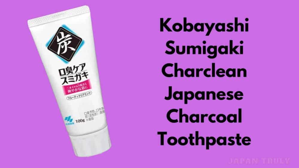 Kobayashi Sumigaki Charclean Japanese Charcoal Toothpaste