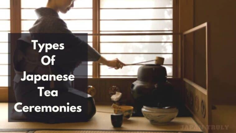 tipos de ceremonias japonesas del té