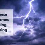 Japanese Boy Names Meaning Lightning