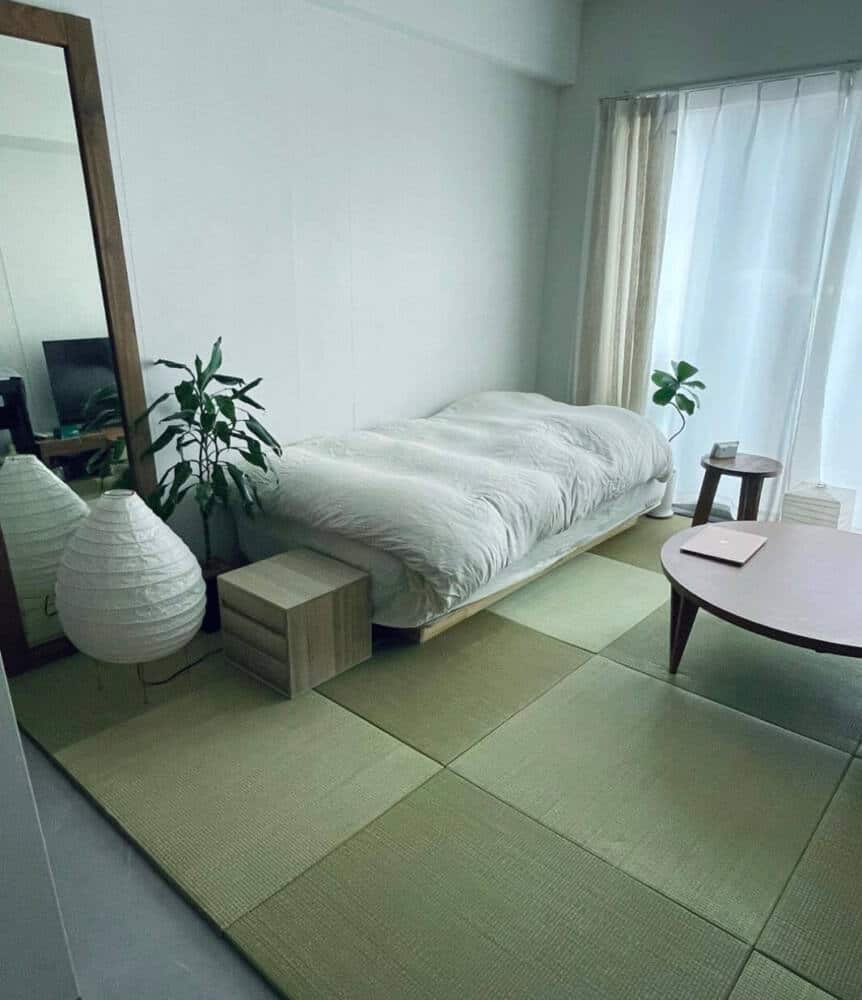 dormitorio de tatami