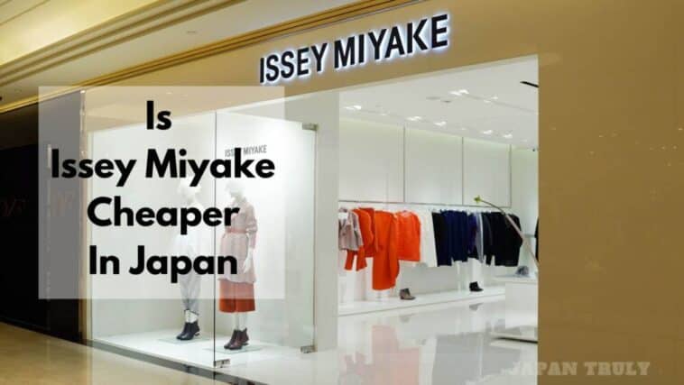 Issey Miyake es más barato en Japón