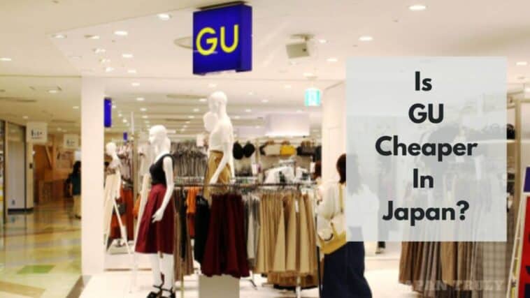 is GU cheaper in japan