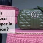 is gucci cheaper in japan