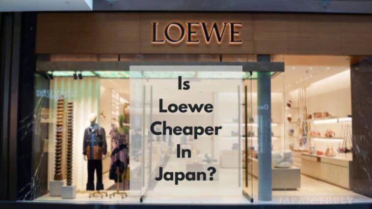 is loewe chepaer in japan