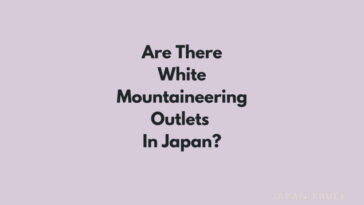 white mountaineering outlet en japón