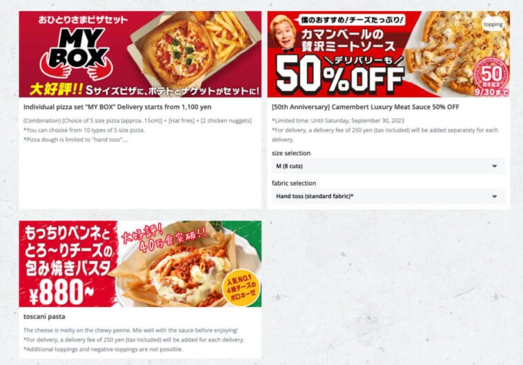 Pizza Hut In Japan Menu 2024 Japan Truly