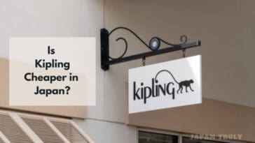 is kipling cheaper in japan