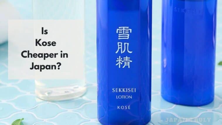 is kose cheaper in japan.