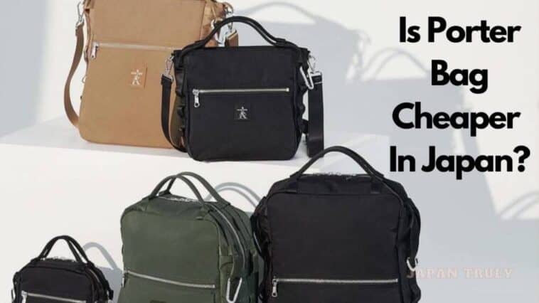 ¿es porter bags más barato en japón?
