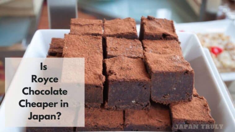 is royce chocolate cheaper in japan
