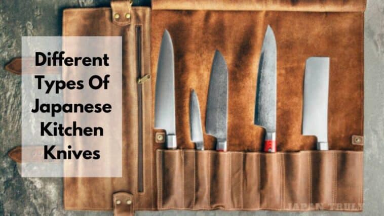 different types of japanese kitchen knives