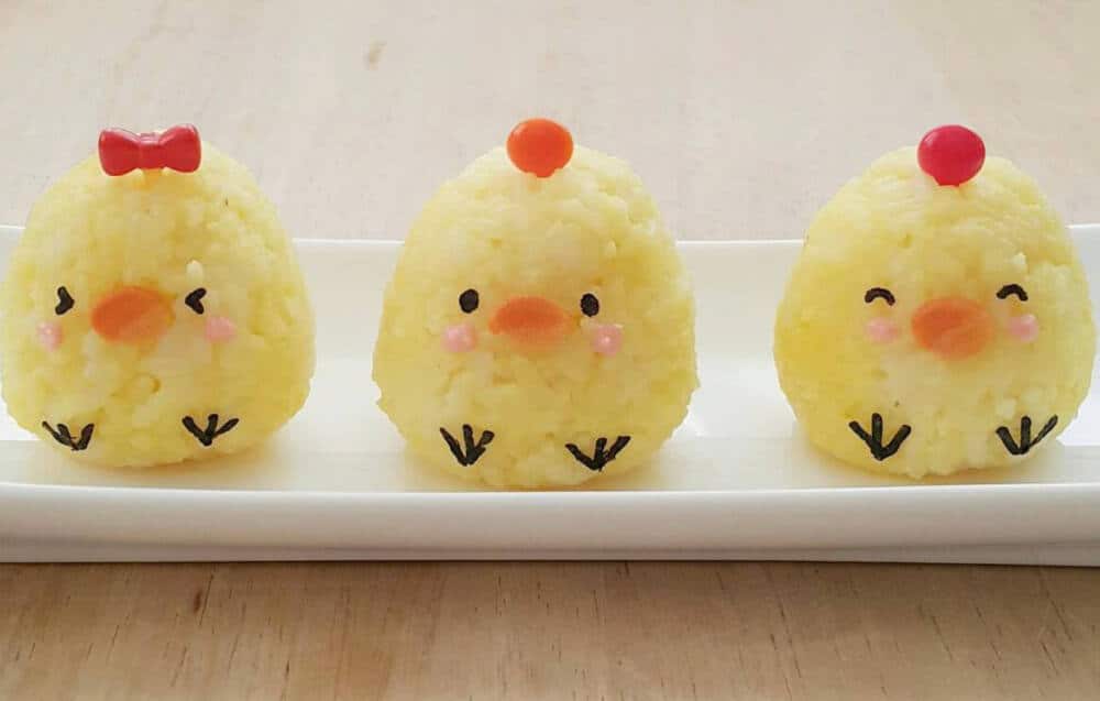 Kawaii Chicken Rice Balls