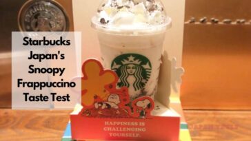 Prueba del Snoopy Frappuccino de Starbucks Japón