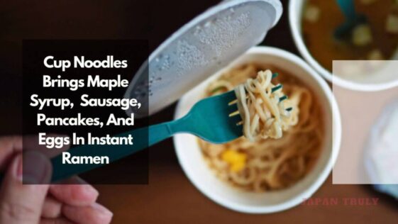 taza de fideos desayuno