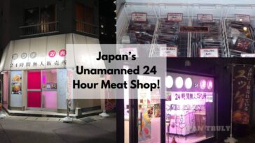 Japan’s unmanned 24 hour meat shop