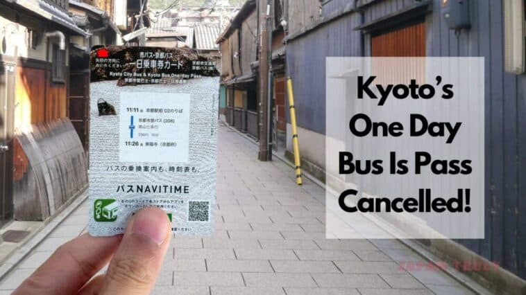 kyoto one day bus pass cancelled