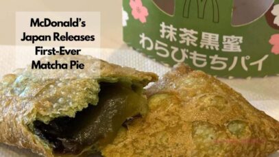 mcdonalds japan matcha pie