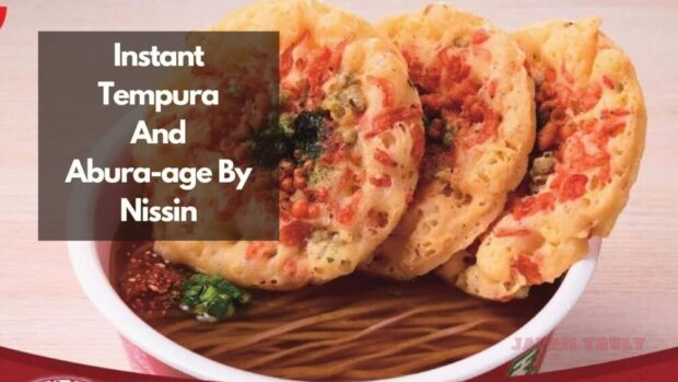 Tempura instantánea y Abura-age de Nissin