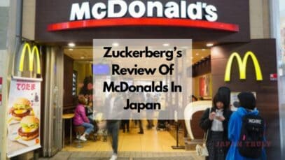 mark zuckerberg eats in mcdonalds in japan