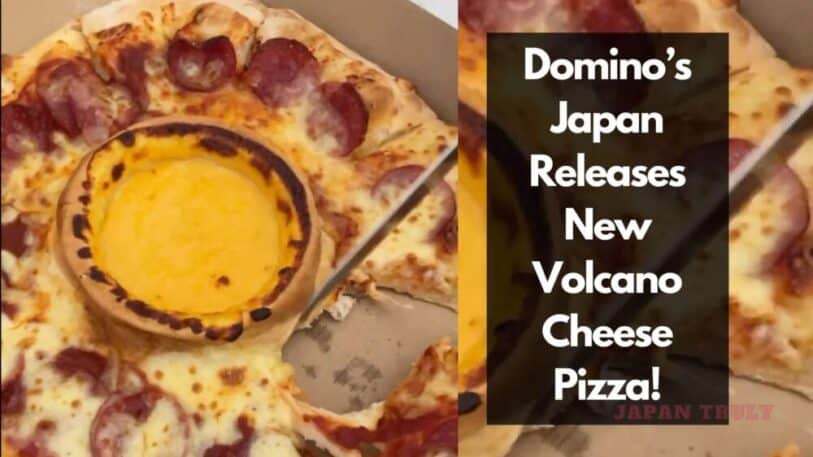 Domino’s Japan’s New Cheese Volcano Pizza: A Culinary Eruption Worth 