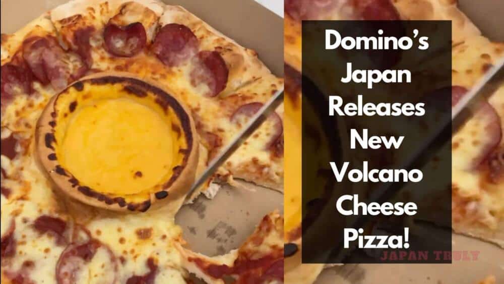Domino's nueva pizza volcán de queso