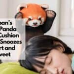 Cojín de siesta para el panda rojo de Japón