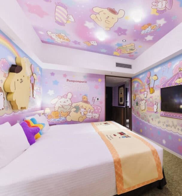 Pompompurin Hotel Rooms In Tokyo & Hokkaido: Book Your Whimsical Stay ...