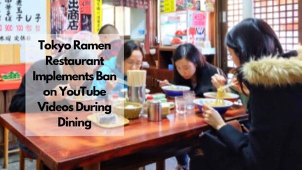 Tokyo Ramen Restaurant Implements Ban on YouTube Videos During Dining