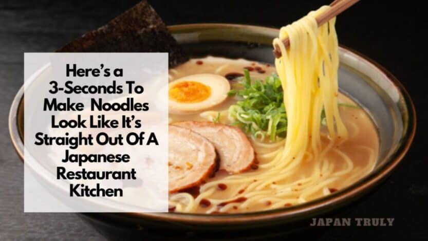 How to Make Noodles Look Restaurant Quality
