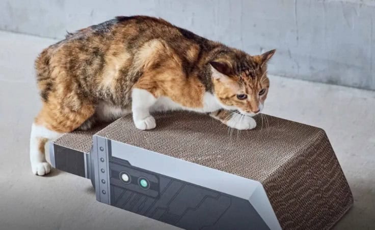 Cloud’s Final Fantasy Buster Sword is now a cat scratching pad thanks to Square Enix Pets