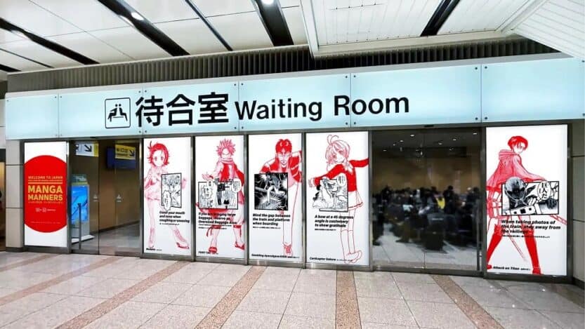 Sailor Moon and Others Teach Foreign Tourists Japanese Etiquette in Manga Manners Art Series